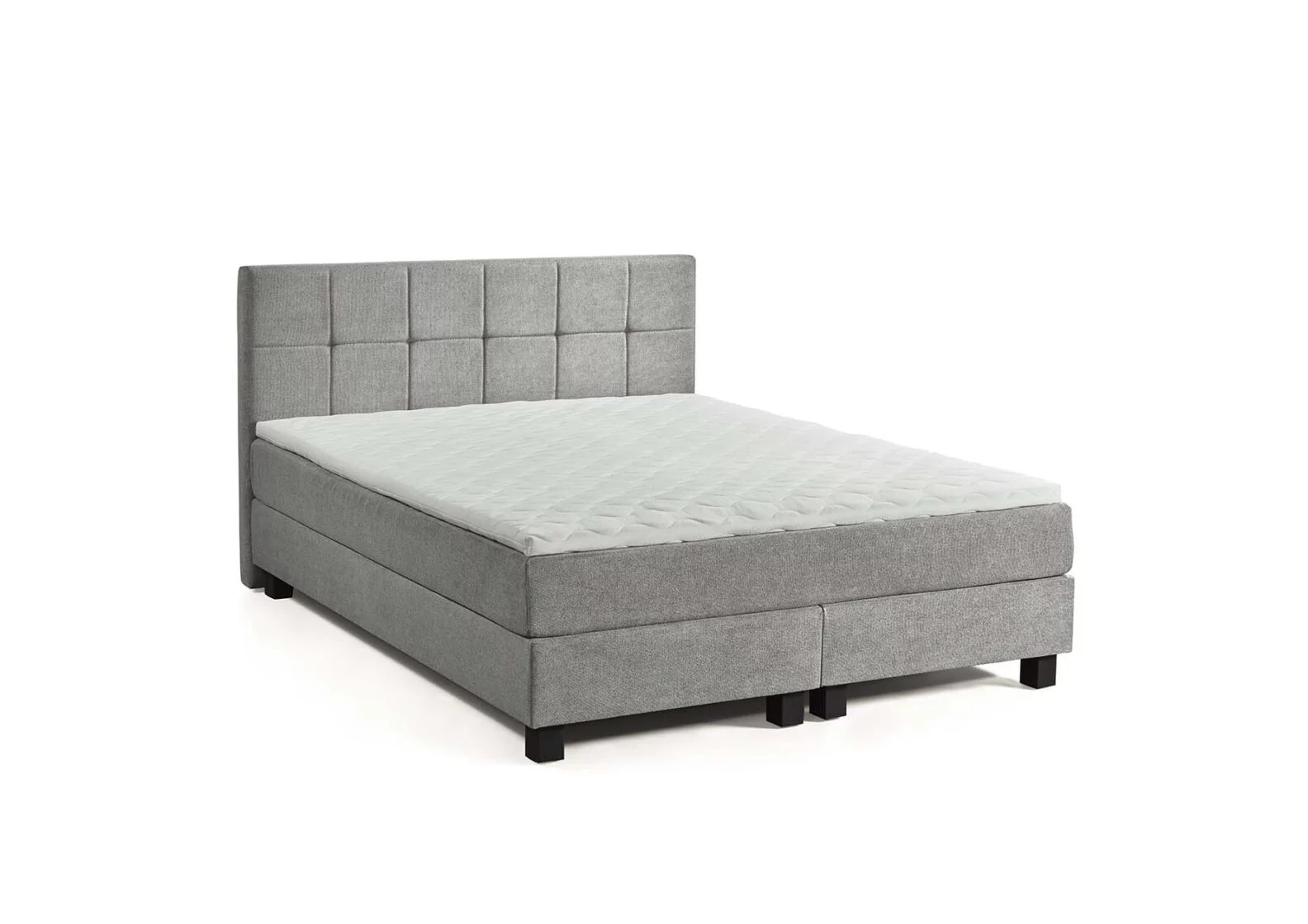 Florian 160 Cm – HB + Topper + Mattress + Box – Bloq Wood