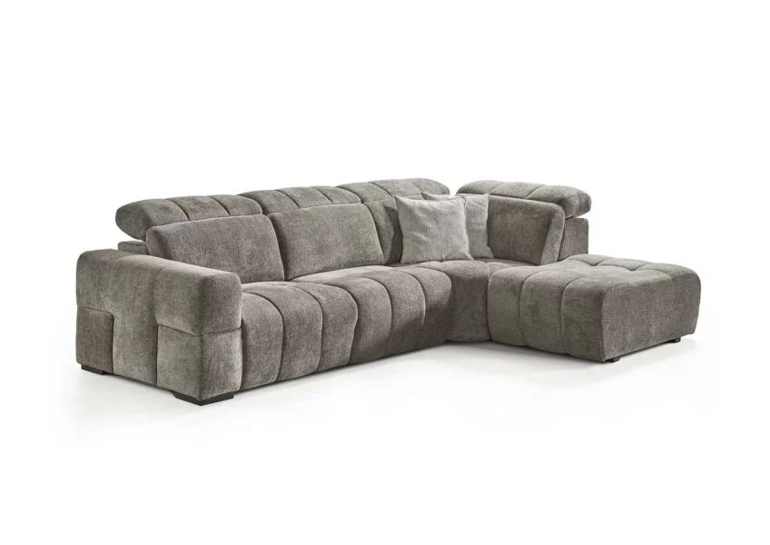 Litto – 1510R+1500+5000+5701 + 7000 – Genesis Stone, Cushions Grey Beige